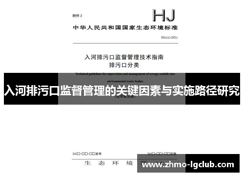入河排污口监督管理的关键因素与实施路径研究
