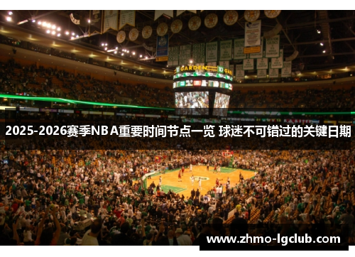 2025-2026赛季NBA重要时间节点一览 球迷不可错过的关键日期