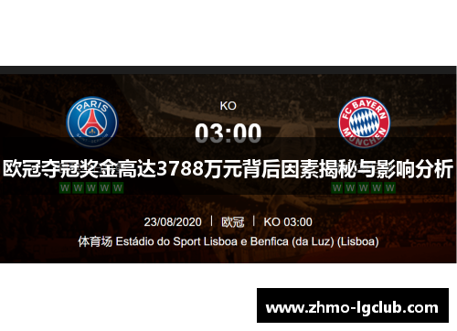 欧冠夺冠奖金高达3788万元背后因素揭秘与影响分析