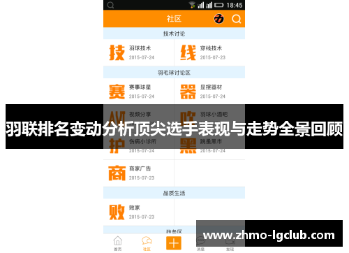 羽联排名变动分析顶尖选手表现与走势全景回顾
