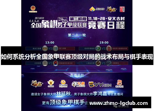 如何系统分析全国象甲联赛顶级对局的战术布局与棋手表现